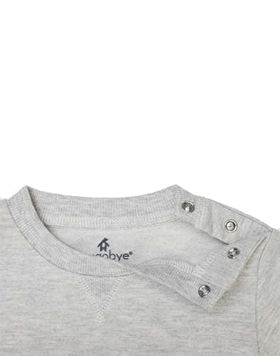 Gertex NFL Grey French Terry Baby Crewneck (18-24M) - Green Bay Packers