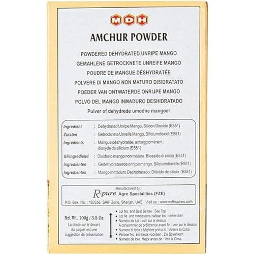 MDH AMCHUR POWDER Masala 100g/3.5 Oz
