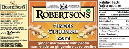 Robertson's Ginger Marmalade, 250 ml