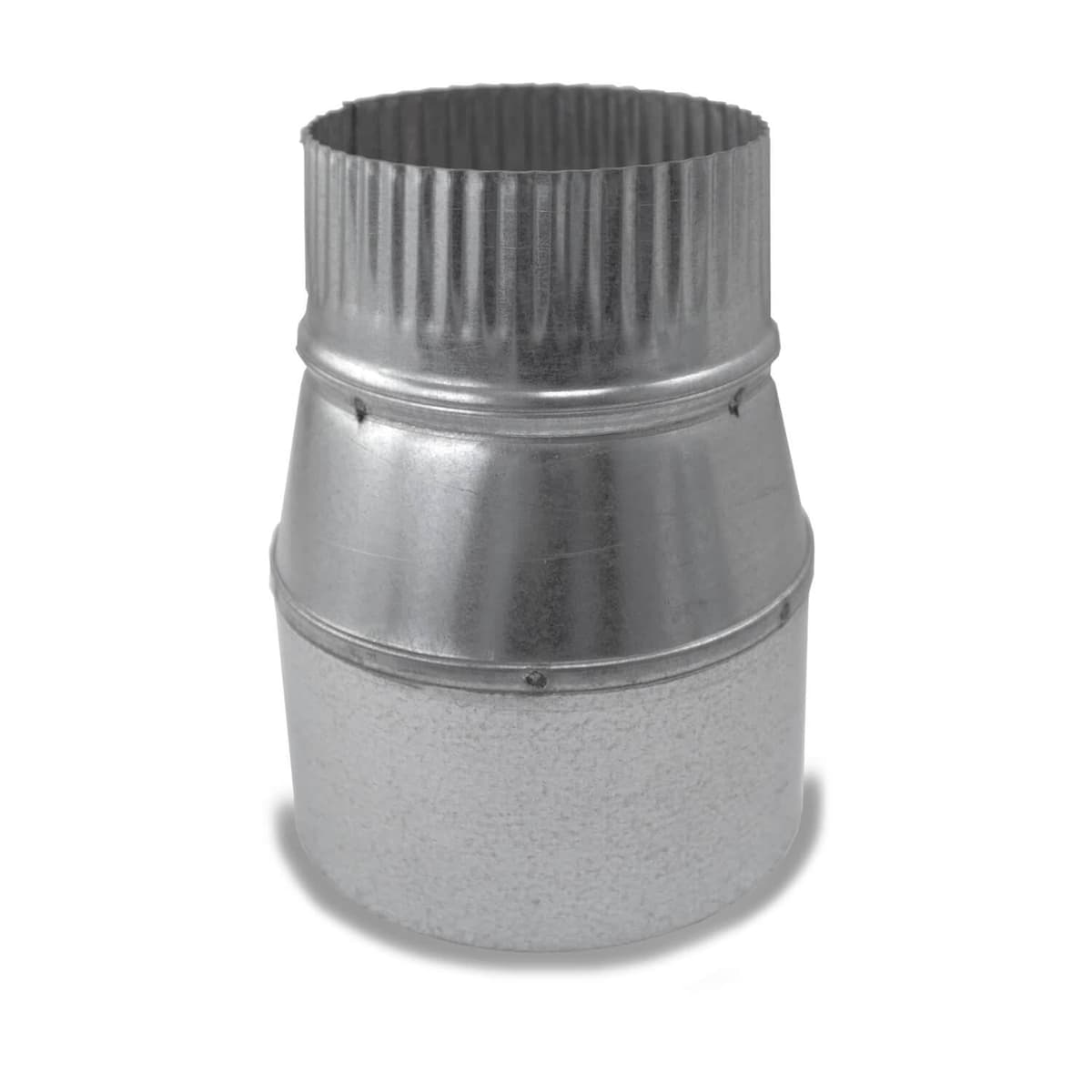 Reducción para chimeneas en Acero Galvanizado - Serie Lisa - 250 a 150 mm