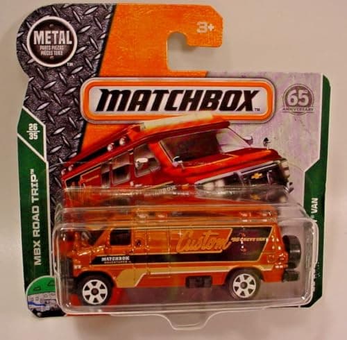 MATCHBOX '95 CUSTOM CHEVY VAN 26/350 NEW 65TH ANNIVERSARY