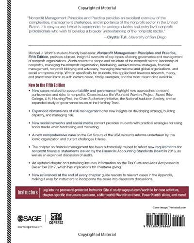 Nonprofit Management: Principles and Practice