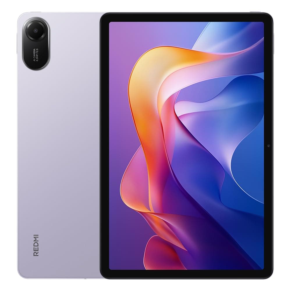 XIAOMI Redmi Pad 2 Tableta, 6 GB + 128 GB, Color Morado, versión WiFi, Pantalla LCD de 11 Pulgadas y 90 Hz, batería de 9000 mAh, versión WiFi, (Cargador Incluido)