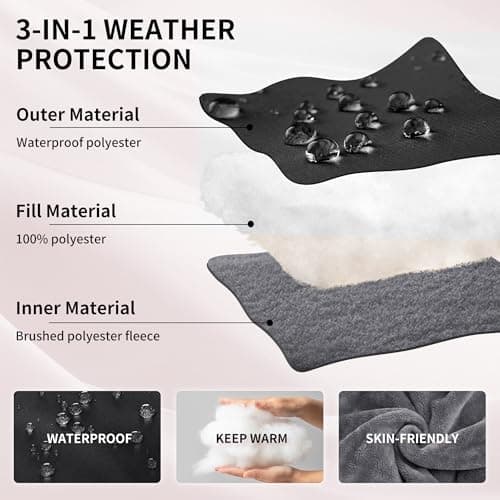 Miracle Baby Bunting Bag for Stroller, Warm Fleece Footmuff with Zippers, Convertible Infant Toddler Sleeping Bag Blanket for Boys Girls