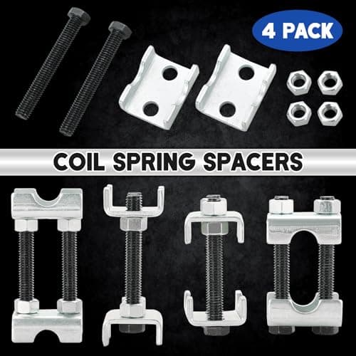 weyleity Coil Spring Spacers 4PCS 2-Way Adjustable Lift Or Lower Spring Spacer
