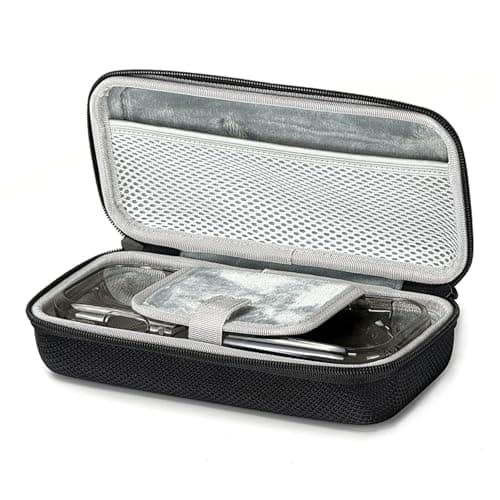 Case for Retroid Pocket 6/5/G2 & MANGMI AIR X, Game Console EVA Carrying Case, Shockproof Portable Travel Storage Bag