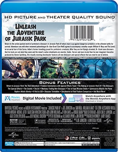Jurassic Park III - Blu-ray + Digital