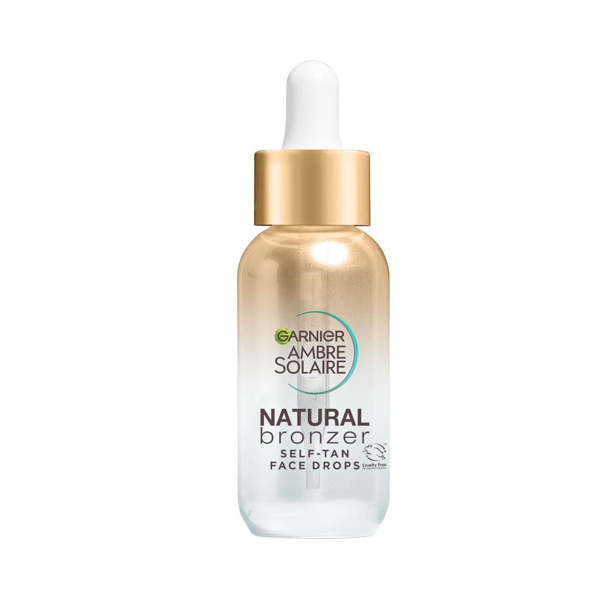 Garnier Ambre Solaire Fake Tan, Tanning Drops, Natural Bronzer Self Tan Drops for Face, with Hyaluronic Acid & Coconut Water, Gradual & Natural Looking Tan, Vegan Formula 30ml