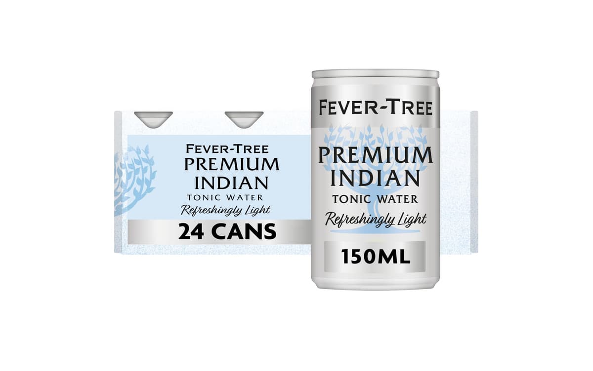Fever-Tree Refreshingly Light Indian Tonic Water, 24x150ml