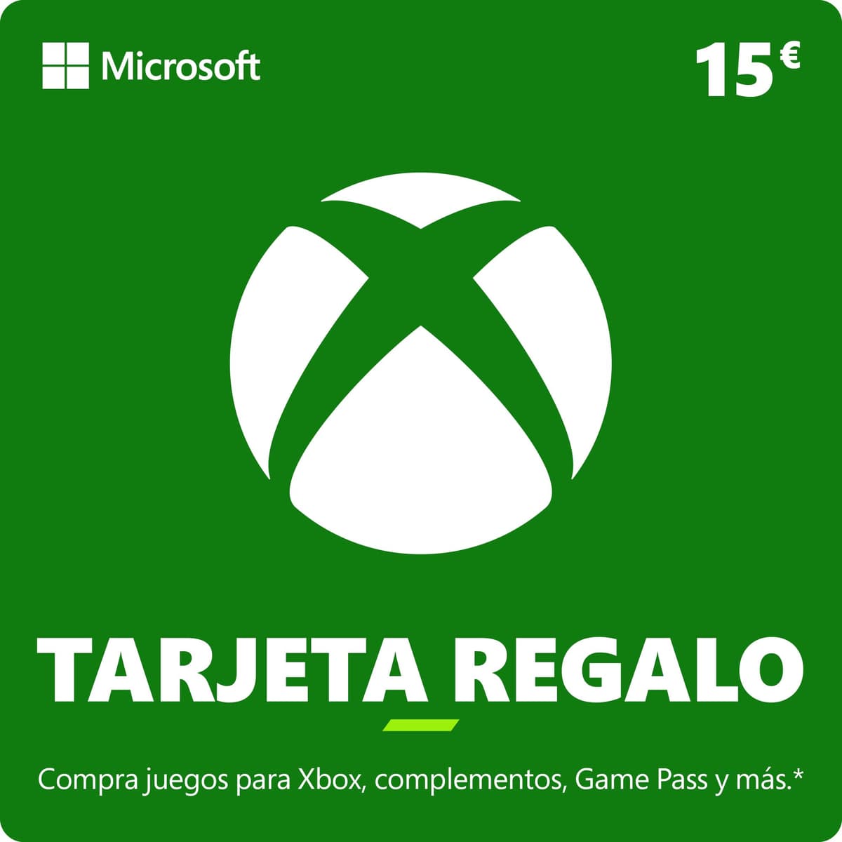 Xbox - Tarjeta Regalo Digital - 15 EUR
