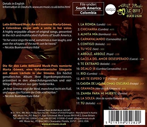 Contigo-Songs with Latin American Soul