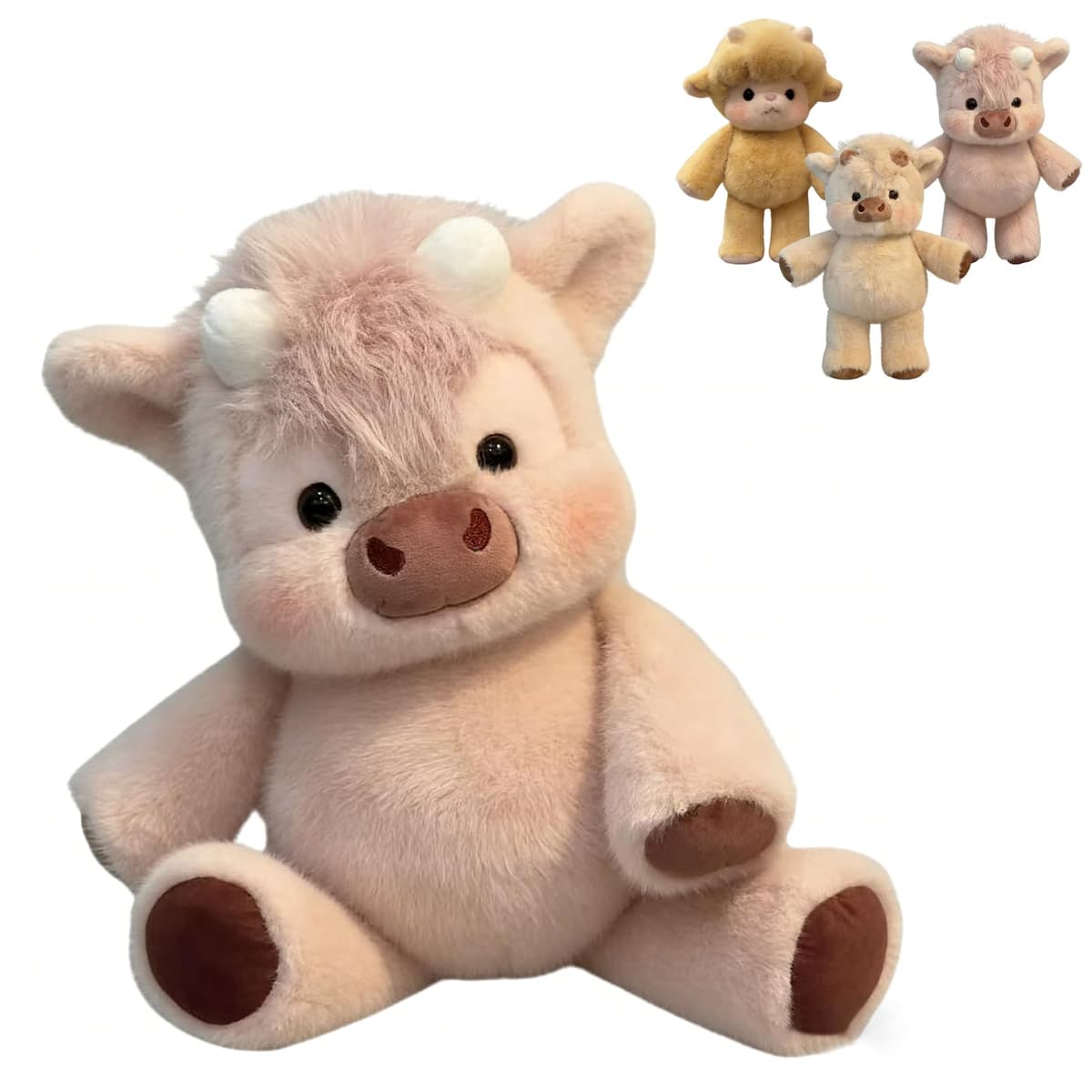 Peluche De j abalís, Peluche De 45 Cm Que Corre, Adorable Oveja De Peluches De Dibujos Animados, Muñeco Coleccionable J abalís Y Oveja De Dibujos Animados, Peluches De Animales Ad orables Para Familia