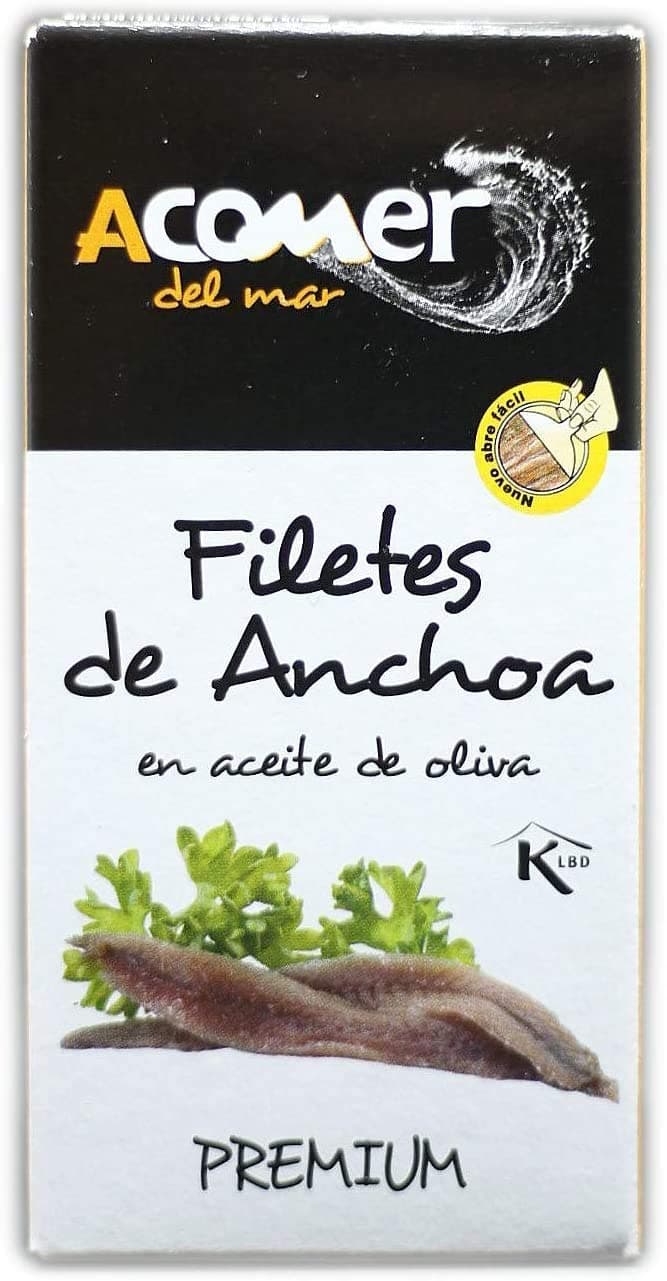 Pack 8 latas Anchoas de Santoña del Cantábrico 50 grs