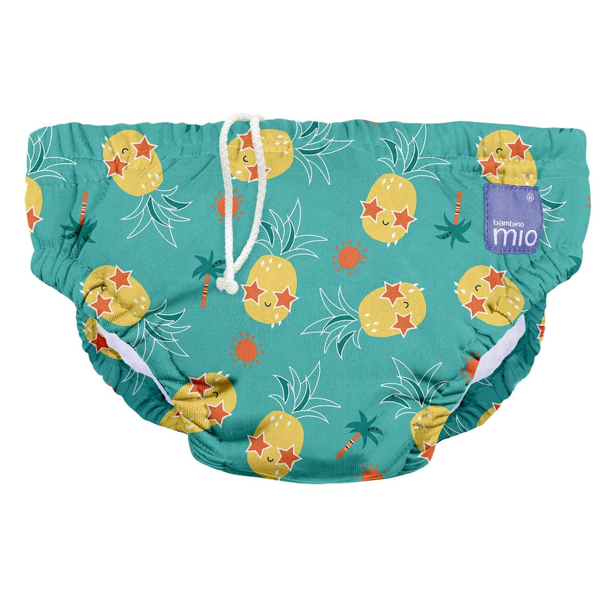 Bambino Mio, pañal bañador, fiesta de la piña, mediano (6-12 meses)
