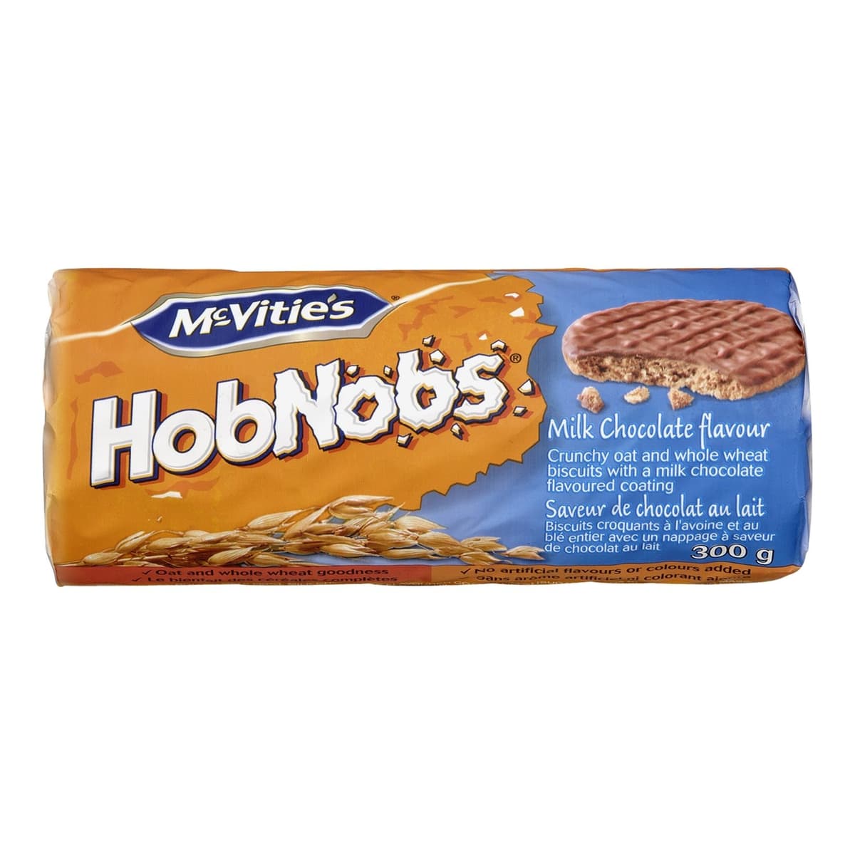 McVitie's Milk Chocolate Hob Nobs, 300gm