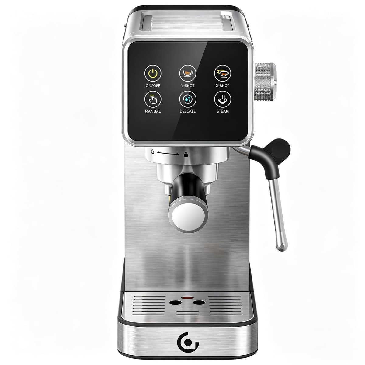 AMZCHEF 20 Bar Espresso Machine, LED Touch Screen Coffee Maker