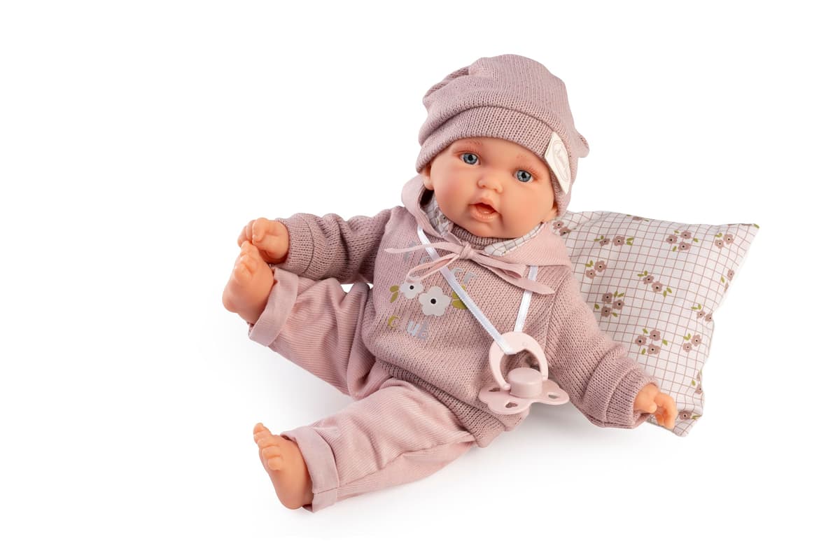 Muñecas Antonio Juan | Petit Blandito con Sudadera | Cuerpo de Tela 27 cm | Ref. 12444- Colección 2026