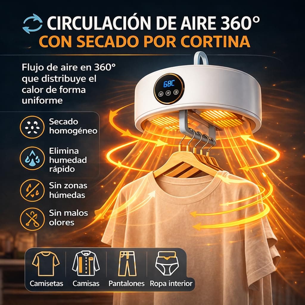ZALEZ - Secadora de Ropa Portatil