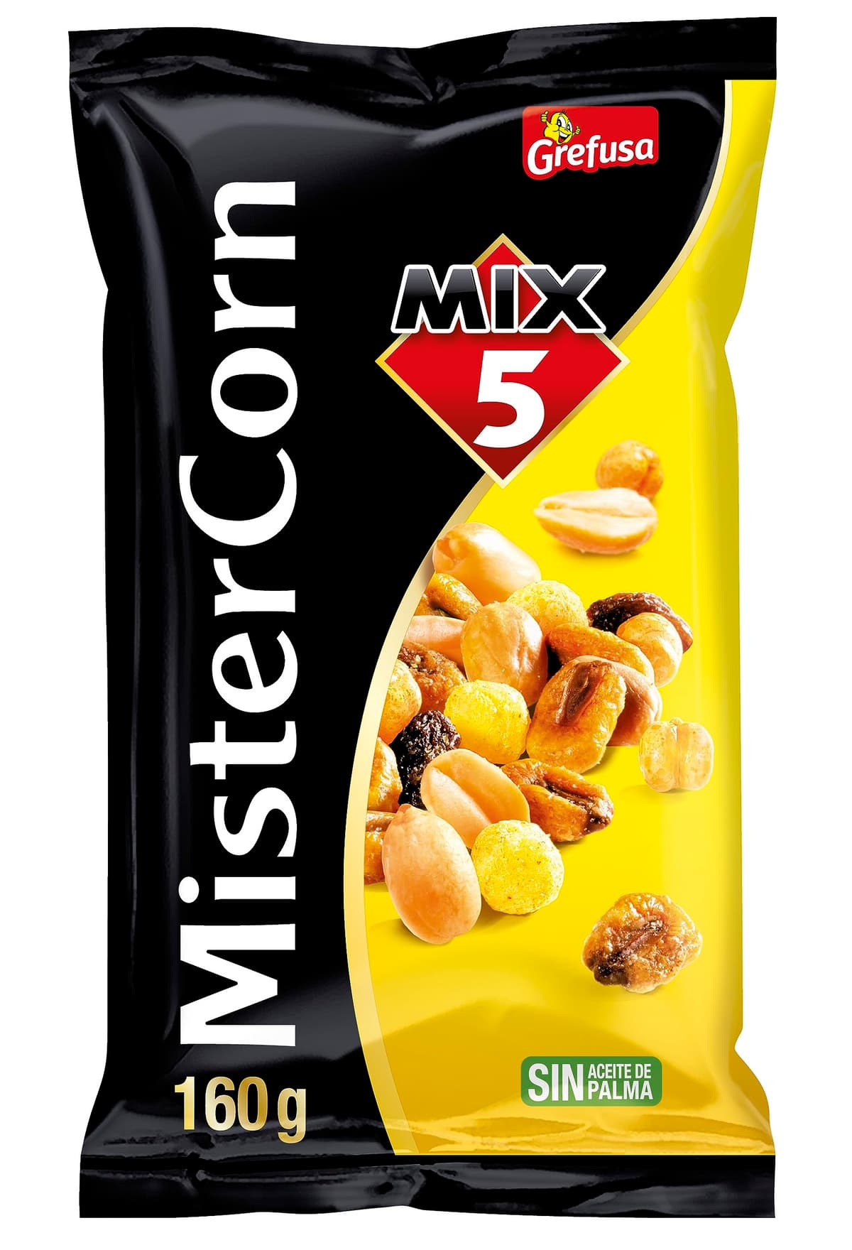 Cócktail frutos de secos mix MisterCorn bolsa 160 g