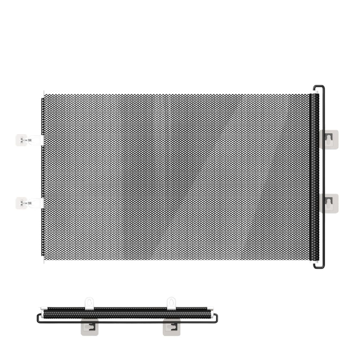 Pet Gate, 40cm/ 50cm/ 58cm, Small Dog Fence Enclosure Net Cat Stopper, For Home Office Doorways Hallway Stairs Kitchen Living Room Bedroom Patio Garage Garden.